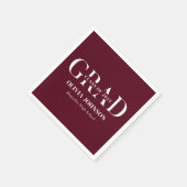 卒業ミニマル会 スタンダードカクテルナプキン (角)