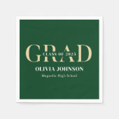 卒業ミニマル会 スタンダードカクテルナプキン (正面)