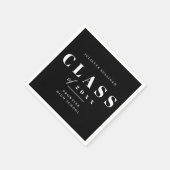 卒業ミニマル会 スタンダードカクテルナプキン (角)