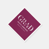 卒業ミニマル会 スタンダードカクテルナプキン (角)