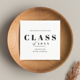 卒業ミニマル会 スタンダードカクテルナプキン