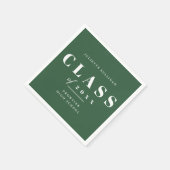 卒業ミニマル会 スタンダードカクテルナプキン (角)