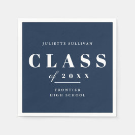 卒業ミニマル会 スタンダードカクテルナプキン