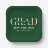 卒業ミニマル会 ペーパープレート (正面)