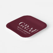 卒業ミニマル会 ペーパープレート (傾斜あり)