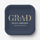 卒業ミニマル会 ペーパープレート (正面)