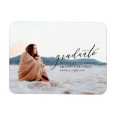 卒業ミニマル マグネット (横)