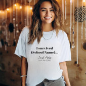 卒業ミニマル Tシャツ