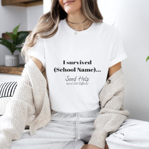 卒業ミニマル Tシャツ