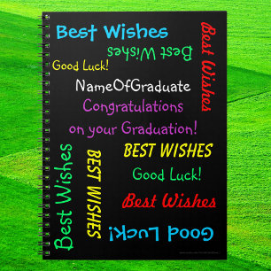 卒業メモリブック、おもしろいアルバム、ブラック ノートブック