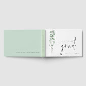 卒業モダンを願うユーカリ ゲストブック (全面)