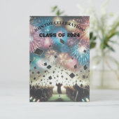 卒業モダンエレガント会 招待状 (スタンド正面)