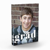 卒業モダンシンプルタイポグラフィ フォトブロック (左)