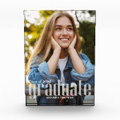 卒業モダンシンプルミニマル フォトブロック (正面)