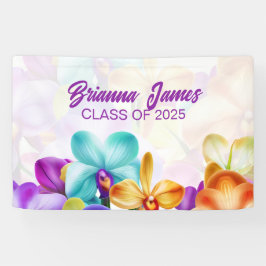 卒業モダンスタイリッシュ会 横断幕