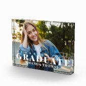 卒業モダンタイポグラフィシンプル フォトブロック (右)