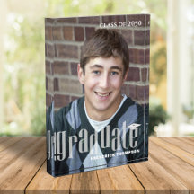 卒業モダンタイポグラフィシンプル