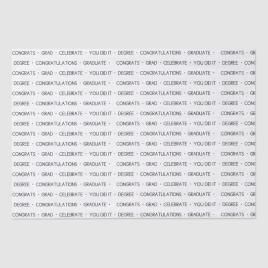 卒業モダンティッシュペーパー 薄葉紙 (正面)