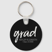 卒業モダントレンディーカスタムブラックグラード キーホルダー (正面)