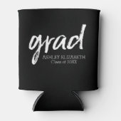 卒業モダントレンディーカスタムブラックグラード 缶クーラー (正面)