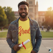 卒業モダントレンディーパーソナライズされた Tシャツ