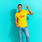 卒業モダントレンディーパーソナライズされた Tシャツ