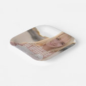 卒業モダンパーティーカスタム写真 ペーパープレート (傾斜あり)