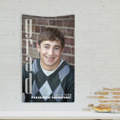 卒業モダンパーティーカスタム写真 横断幕