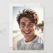 卒業モダンパーティー招待状 – グラードパーティー 招待状 (裏面)