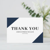 卒業モダンフラットサンキューカード サンキューカード (スタンド正面)