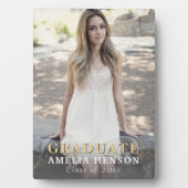 卒業モダンフルフォト卒業 フォトプラーク (正面)