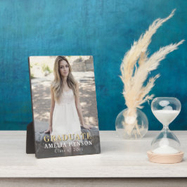 卒業モダンフルフォト卒業 フォトプラーク