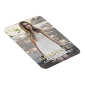 卒業モダンフルフォト卒業 マグネット (右側)