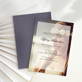 卒業モダン会 | 写真でオーバーレイ 招待状