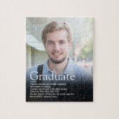 卒業モダン写真の定義 ジグソーパズル (縦)