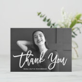 卒業モダン写真の脚本 サンキューカード (スタンド正面)