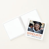 卒業モダン写真年 ノートブック (内部)