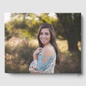 卒業モダン写真 ゲストブック (裏面)