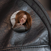 卒業モダン写真 缶バッジ