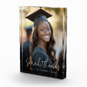 卒業モダン台本名学校 フォトブロック (右)