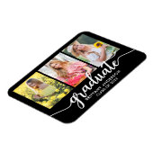 卒業モダン発表3写真 マグネット (左側)