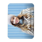 卒業モダン発表 |大学院写真 マグネット (縦)