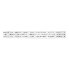 卒業モダン表 サテンリボン