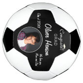 卒業モダン記念写真 サッカーボール (回転)