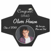 卒業モダン記念写真 サッカーボール (フラット)