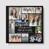 卒業モダン11フォトコラージュのゲストブック ゲストブック (正面)