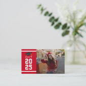 卒業モダン2025写真パーティー エンクロージャーカード (スタンド正面)