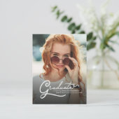 卒業モダン2025写真パーティー 招待状 (スタンド正面)