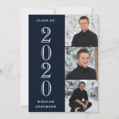 卒業モダン4写真部会 招待状 (正面)