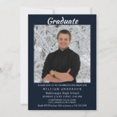 卒業モダン4写真部会 招待状 (裏面)